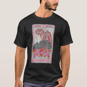 De Audacity Skeleton Tarot Card Sun Evil Eye Aest T-shirt