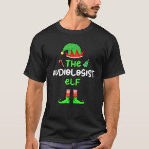De audioloog Elf Kerstmis bijpassende pyjama T-shirt