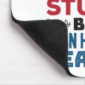 De audioloog kan niet onstuimig bevestigen helpen  muismat (Hoek)