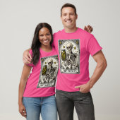 De augurken Tarot Kaart Skeleton Canning Seizoen G T-shirt (Unisex)
