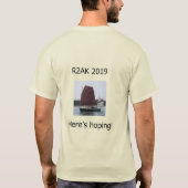 De Auklet van het team - voor en achter T-Shirt (Achterkant)