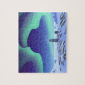 De Aurora Borealis: danslicht in het noorden Legpuzzel (Verticaal)