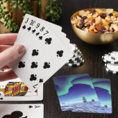 De Aurora Borealis: danslicht in het noorden Pokerkaarten (Insitu)