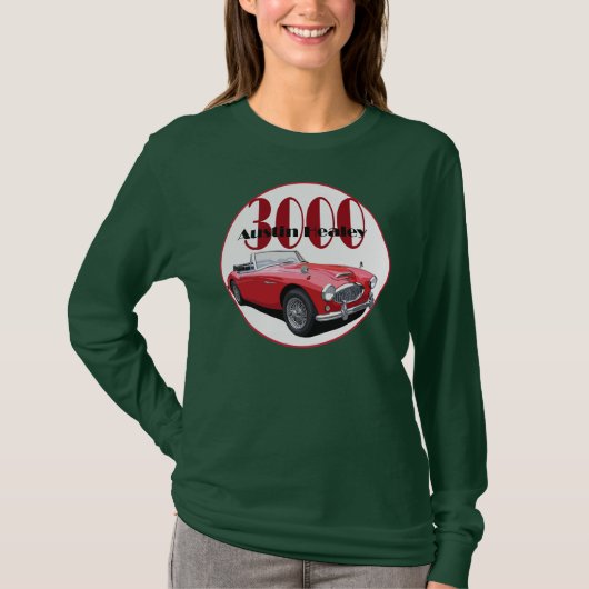 De Austin Healey 3000 T-shirt (Voorkant)