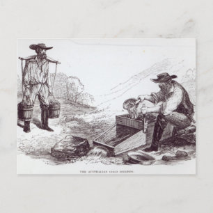 De Australische Gold Diggers Briefkaart