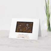 De Australische Inheemse Kaart van de Kunst van de (Achterkant)