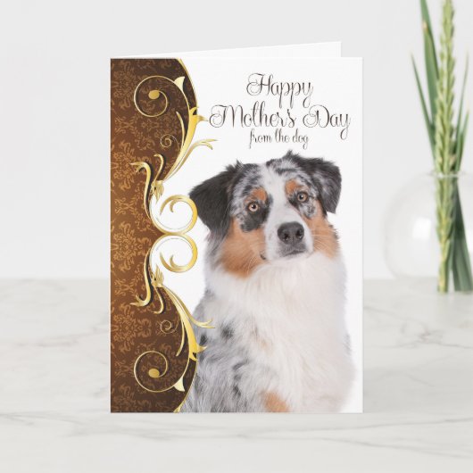 De Australische Kaart van het Moederdag van de (Voorkant)