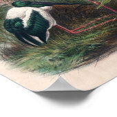 De Australische Mycteria door Joseph Wolf Poster (Hoek)