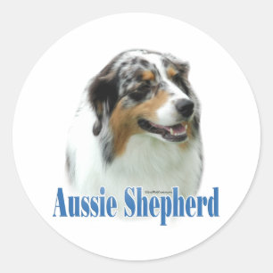 De Australische Naam van de Herder - Sticker
