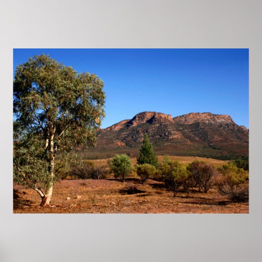 De Australische Outback Poster (Voorkant)