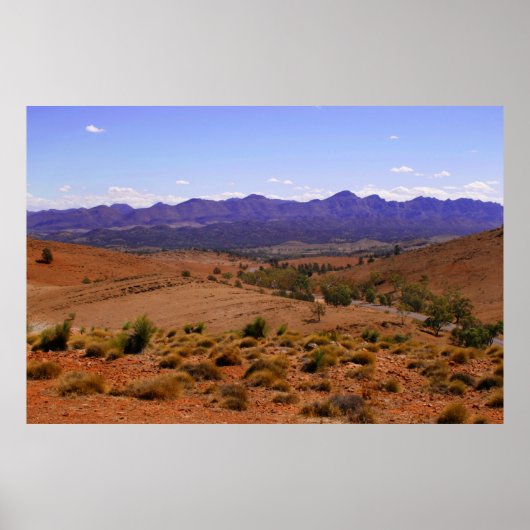 De Australische Outback Poster (Voorkant)