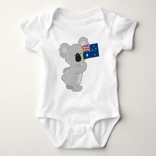 De Australische Vlag van de koala Romper