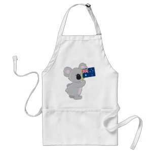De Australische Vlag van de koala Standaard Schort
