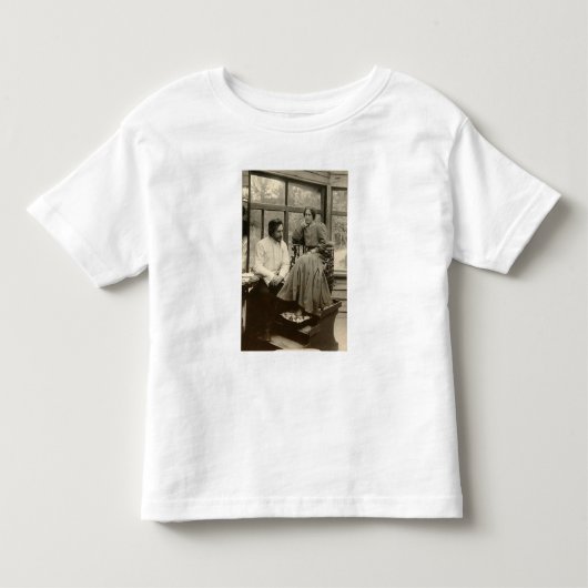 De auteur Leonid Andreyev met zijn vrouw Kinder Shirts (Voorkant)