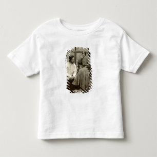 De auteur Leonid Andreyev met zijn vrouw Kinder Shirts