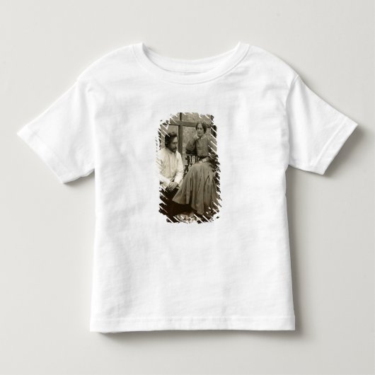De auteur Leonid Andreyev met zijn vrouw Kinder Shirts (Voorkant)