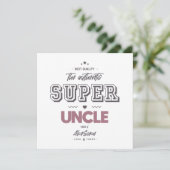 De authentieke grote oom kaart (Staand voorkant)