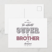 De authentieke superbroer briefkaart (Voorkant / Achterkant)