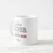 De authentieke superbroer koffiemok (Voorkant links)