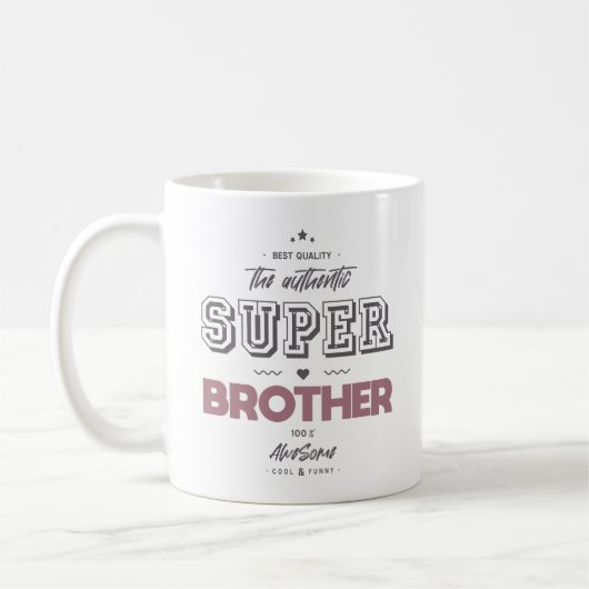 De authentieke superbroer koffiemok (Links)