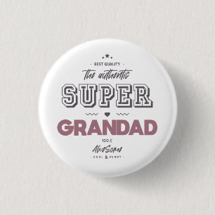 De authentieke superkleinad ronde button 3,2 cm