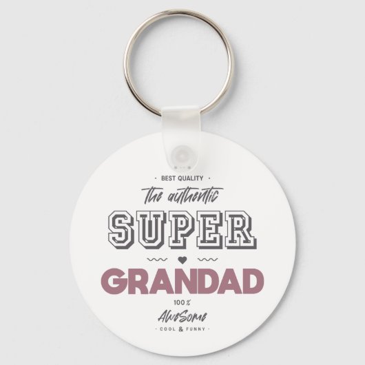 De authentieke superkleinad sleutelhanger (Voorkant)