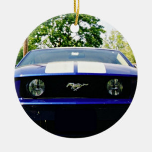 De auto blauw Ornament van de spier