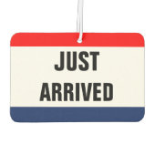 De auto heeft zojuist een promotie-signaal  luchtverfrisser (Achterkant)