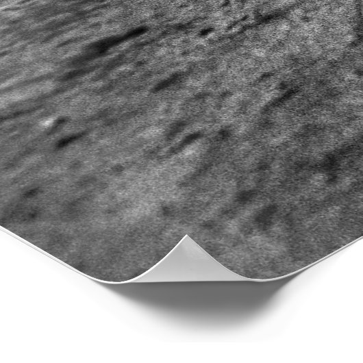 De auto rijdt het Texas Panhandle in de stofkam Poster (Hoek)