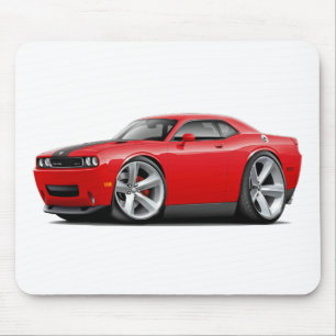 De Auto van de rood-Zwarte van eiser SRT8 Muismat