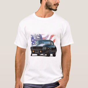 De Auto van de spier in Amerika T-shirt