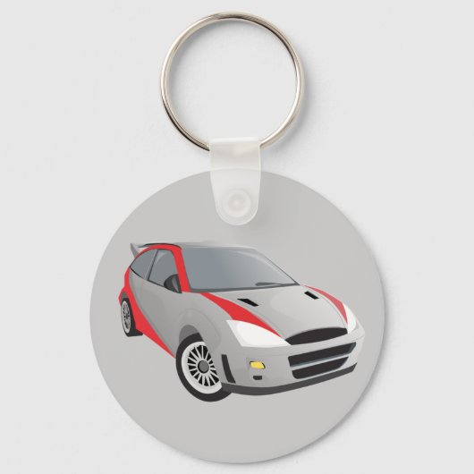 De Auto van de verzameling Sleutelhanger (Voorkant)