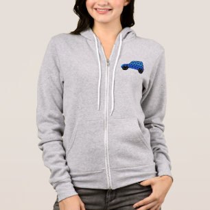 De auto van het leven - heilige vormen B1, blauw. Hoodie