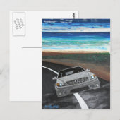 De auto voor Fred Briefkaart (Voorkant / Achterkant)