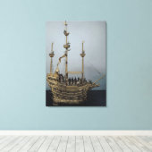 De automatische klok Charles V Canvas Afdruk (Insitu (Houten vloer))