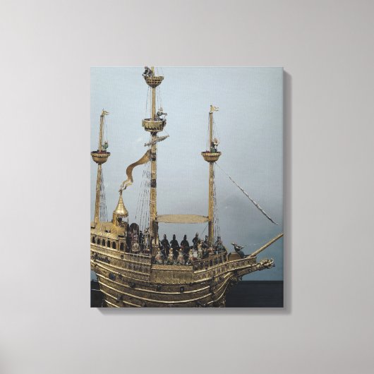 De automatische klok Charles V Canvas Afdruk (Voorkant)