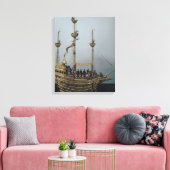 De automatische klok Charles V Canvas Afdruk (Insitu (Woonkamer))