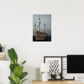 De automatische klok Charles V Poster (Thuiskantoor)