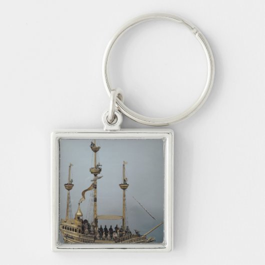 De automatische klok Charles V Sleutelhanger (Voorkant)