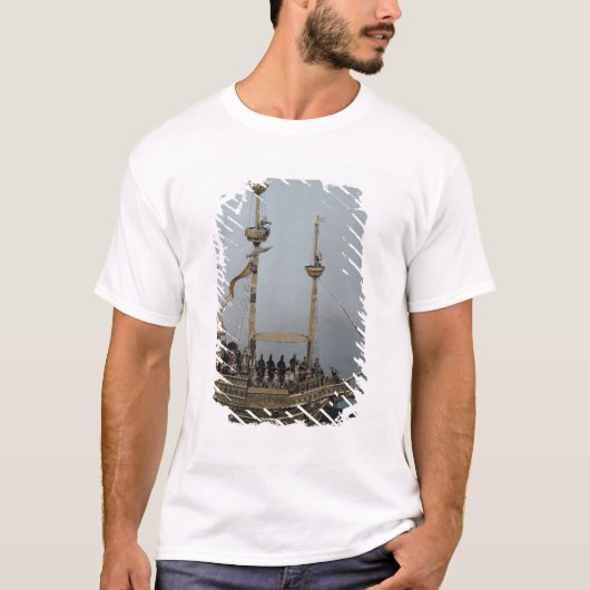 De automatische klok Charles V T-shirt (Voorkant)