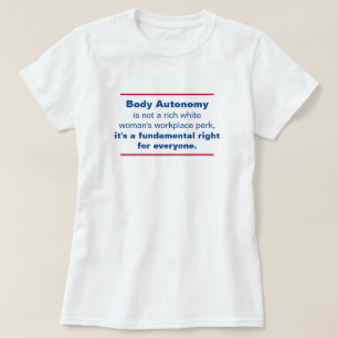 De autonome instantie is een fundamentele rechtse  t-shirt