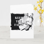 De autoped houdt het Geloof Kaart (Gele Bloem)