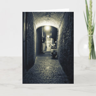 De Autoped van Vespa in Italië Kaart