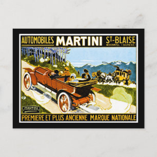 De Auto's St. Blaise van martini Briefkaart