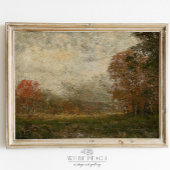 De Autumn Landscape Herfst behandelt  het Schilder Poster