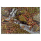 De Autumn rivier met waterval Snijplank (Voorkant)