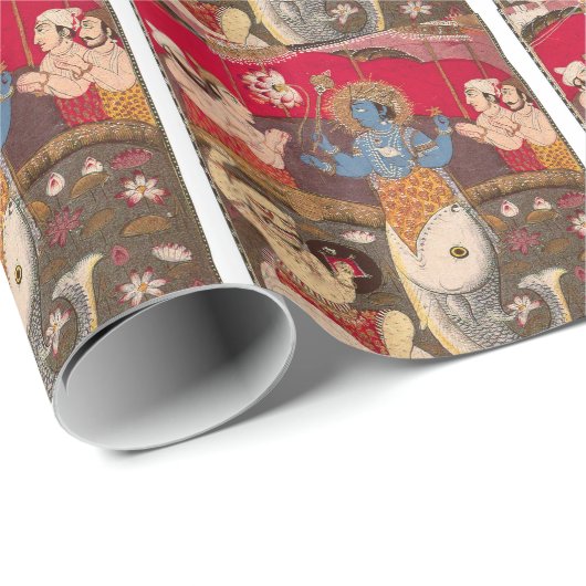 De Avatars van Vishnu Cadeaupapier (Rol Hoek)