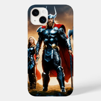 De Avengers verdedigen een zwaar versterkte Case-Mate iPhone 14 Plus Hoesje