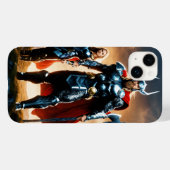 De Avengers verdedigen een zwaar versterkte Case-Mate iPhone Case (Achterkant (horizontaal))