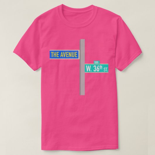 De Avenue in Hampden T-shirt (Design voorkant)